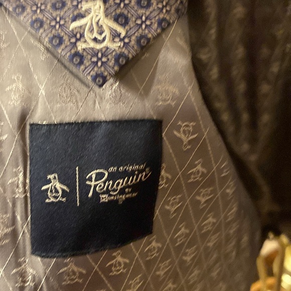 Penguin 44R gray sports coat - Picture 3 of 3